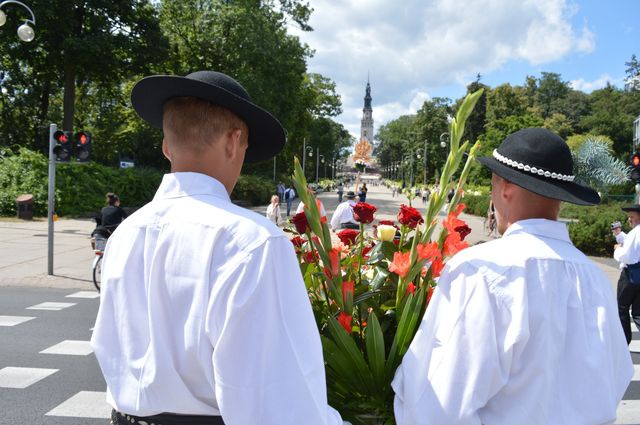 Górale na Jasnej Górze 