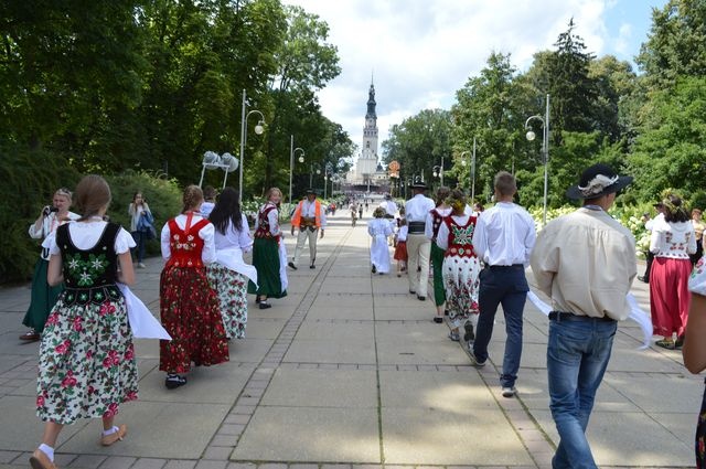 Górale na Jasnej Górze 