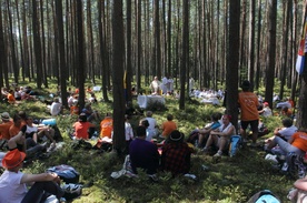 Eucharystia pod sosną