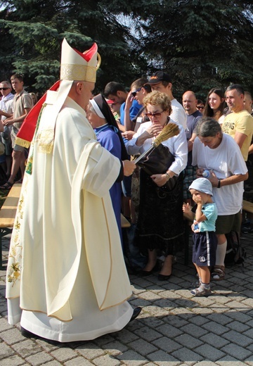 24. Piesza Pielgrzymka Diecezji Bielsko-Żywieckiej na Jasną Górę - w Hałcnowie