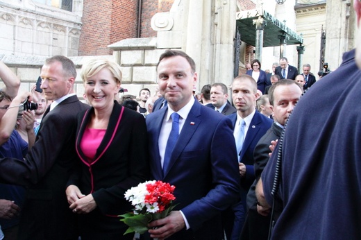 Prezydent Andrzej Duda na Wawelu