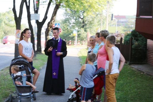 14. Pielgrzymka Dekanatu Czechowickiego w drodze na Jasną Górę