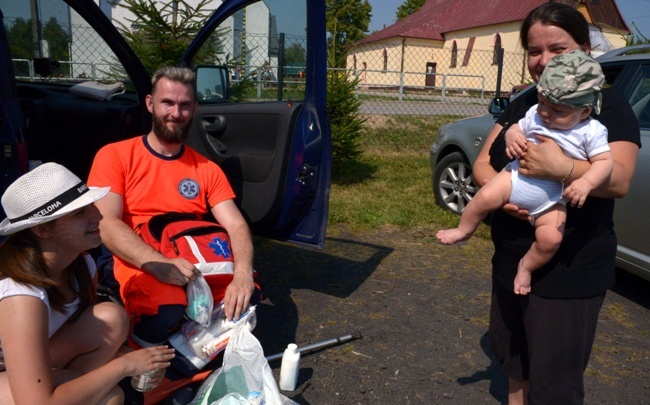 Starachowicka kolumna pieszej pielgrzymki diecezji radomskiej