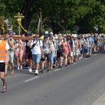 Opoczyńska kolumna pieszej pielgrzymki diecezji radomskiej