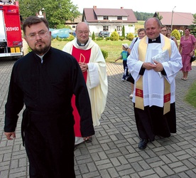  Uroczystości przewodniczył ks. Norbert Bujanowski