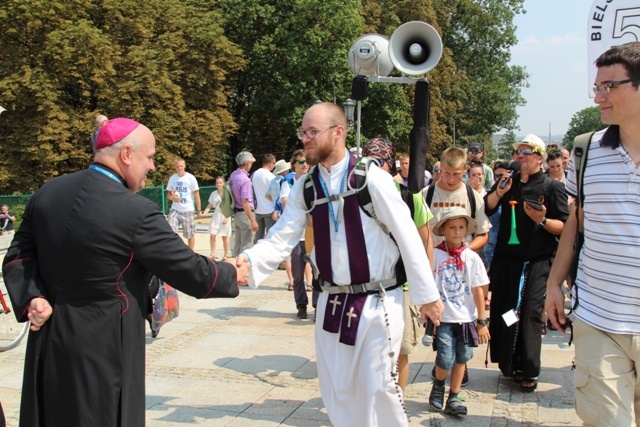 Powitanie pielgrzymów bielsko-żywieckich A.D. 2015 - cz. 1