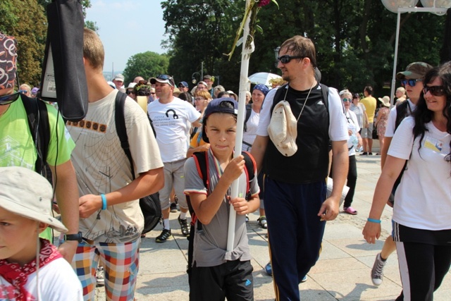 Powitanie pielgrzymów bielsko-żywieckich A.D. 2015 - cz. 1