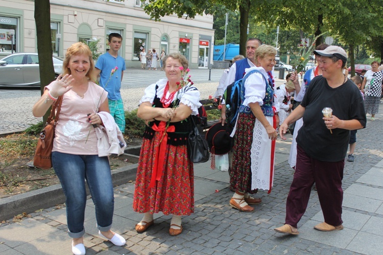 Ostatnie metry do kaplicy Matki Bożej Jasnogórskiej