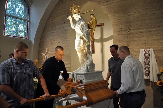 Powitanie kopii figury św. Michała Archanioła z Gargano