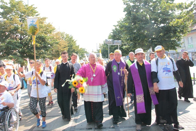 Wejście ŁPPM na Jasną Górę