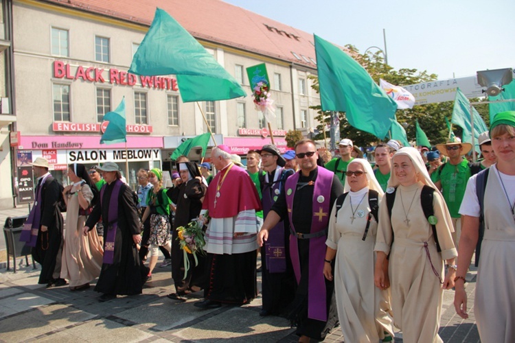 Wejście ŁPPM na Jasną Górę