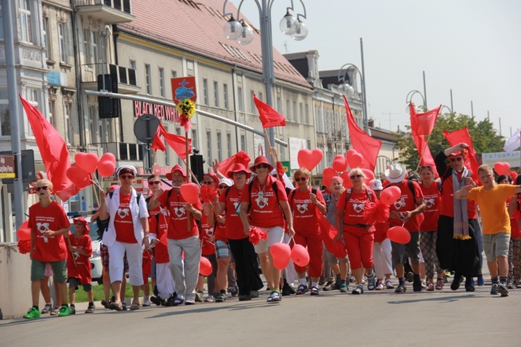 Wejście ŁPPM na Jasną Górę