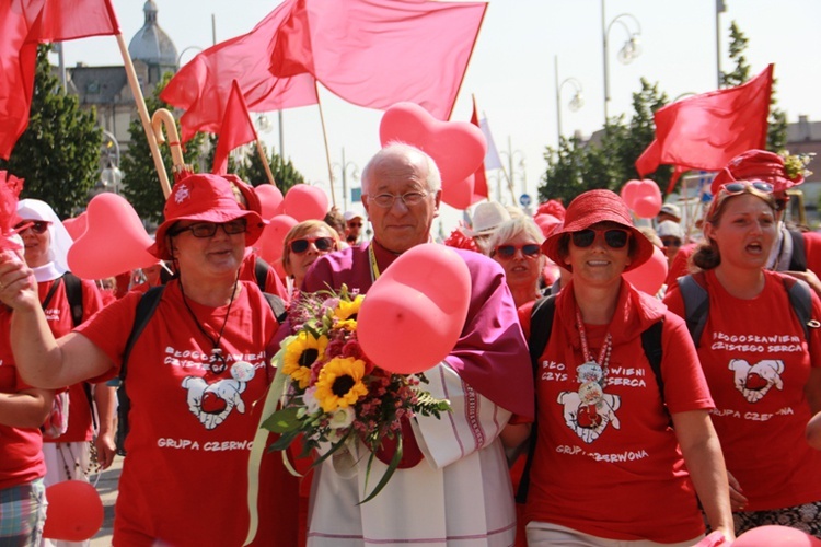 Wejście ŁPPM na Jasną Górę