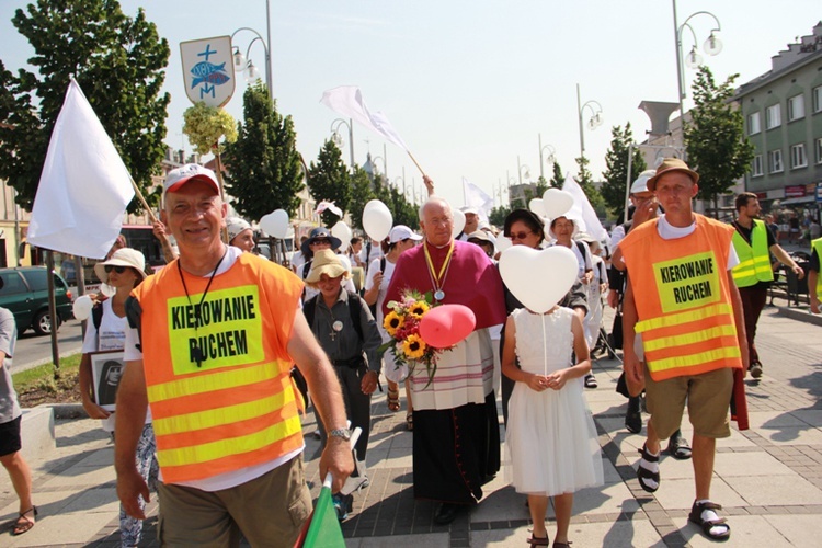 Wejście ŁPPM na Jasną Górę