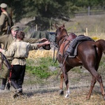 Wojna polsko-bolszewicka - rekonstrukcja w radomskim skansenie