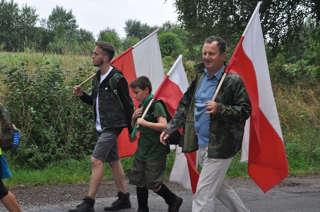 Wyjście pielgrzymki do Myśliborza