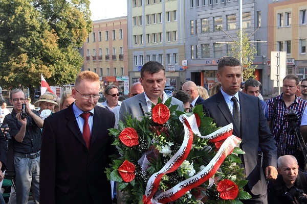 Odsłonięcie pomnika Anny Walentynowicz