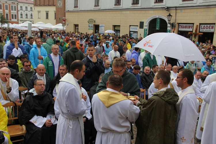 Msza św. na rozpoczęcie pielgrzymki