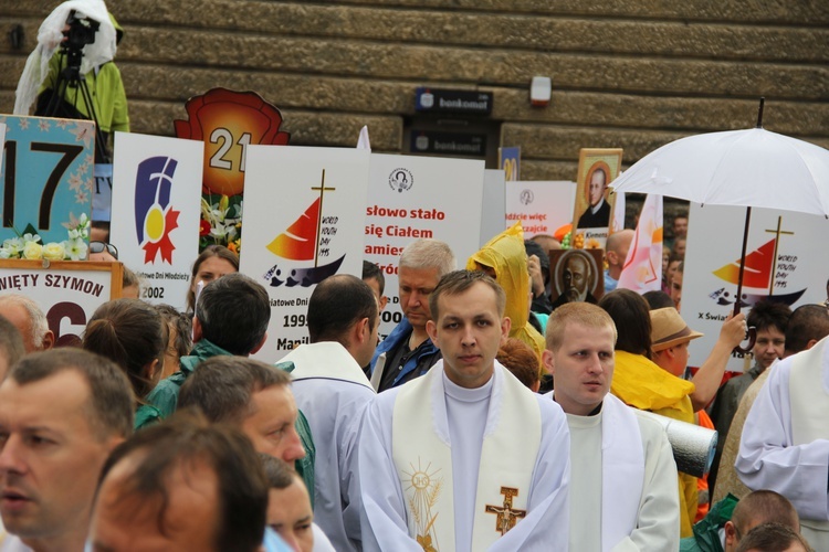 Msza św. na rozpoczęcie pielgrzymki