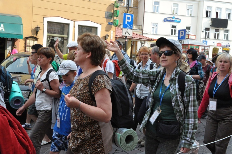 Wyjście pielgrzymki, część B