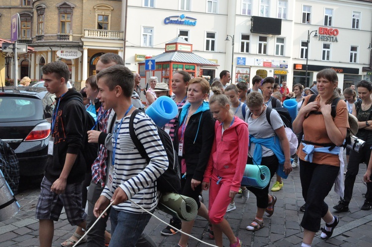 Wyjście pielgrzymki, część B