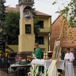 Msza św. przy kapliczce św. Rocha