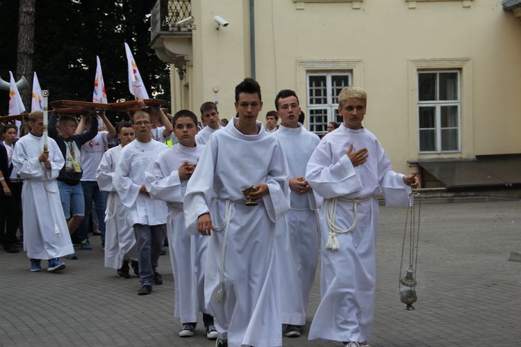 Rozpoczęcie peregrynacji znaków ŚDM 