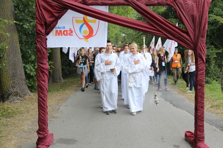 Rozpoczęcie peregrynacji znaków ŚDM 