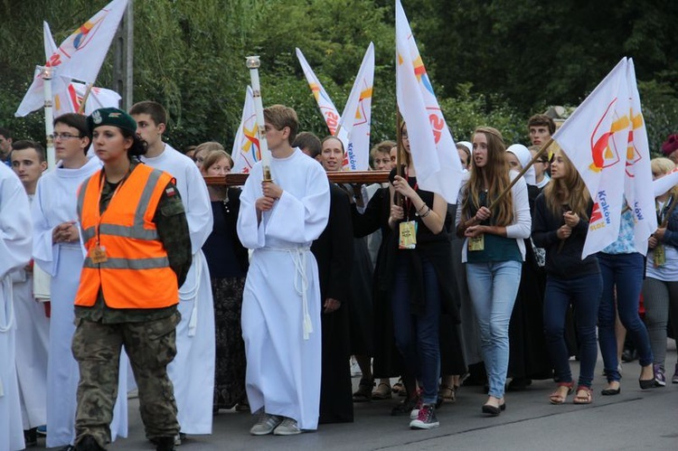 Rozpoczęcie peregrynacji znaków ŚDM 