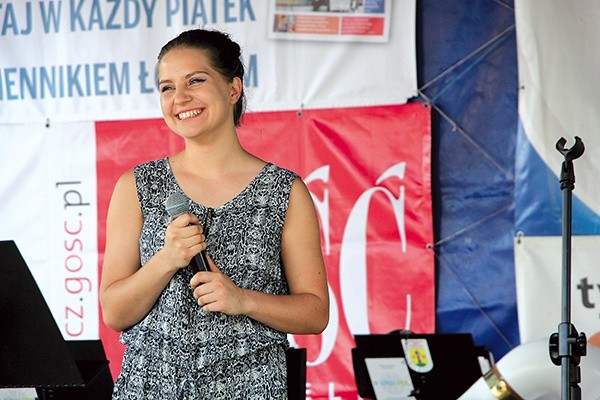 Martyna Pińkowska czarowała nie tylko śpiewem, ale i uśmiechem