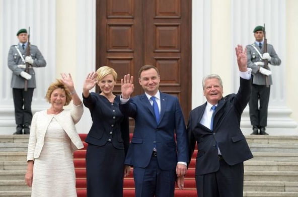 O czym rozmawiali Duda i Gauck?