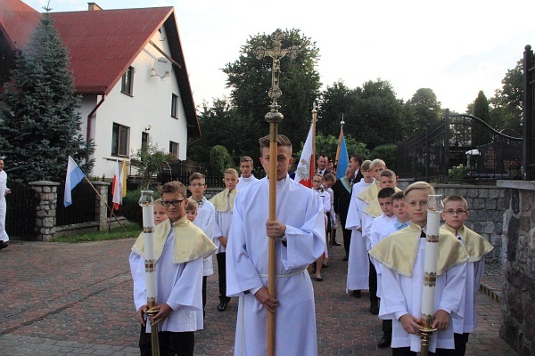 Msza św. na rozpoczęcie roku szkolnego - Kielno