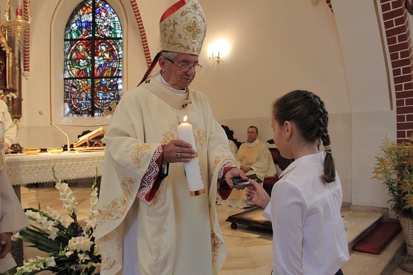 Msza św. na rozpoczęcie roku szkolnego - Kielno