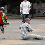 Pierwszy ŚDM-owy nightskating w Radomiu