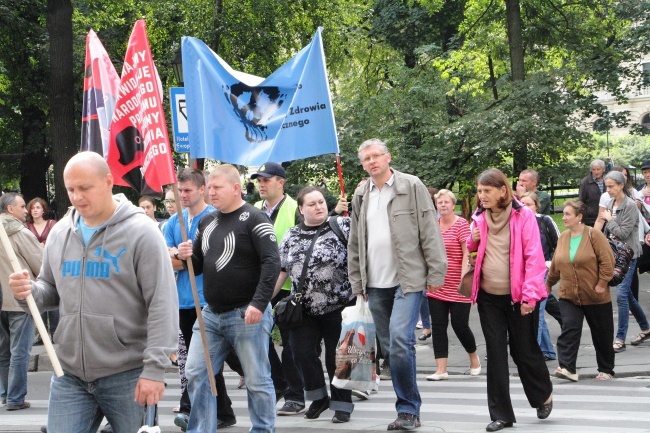 Pikieta w obronie Narodowego Programu Zdrowia Psychicznego