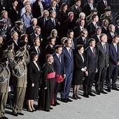  Prezydent Andrzej Duda i premier Ewa Kopacz wspólnie wzięli udział w ogólnopolskich obchodach 76. rocznicy wybuchu II wojny światowej na Westerplatte