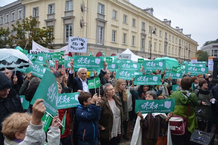 Uchodźcy mile widziani