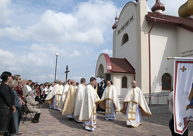 Konsekracja cerkwi w Szczecinku