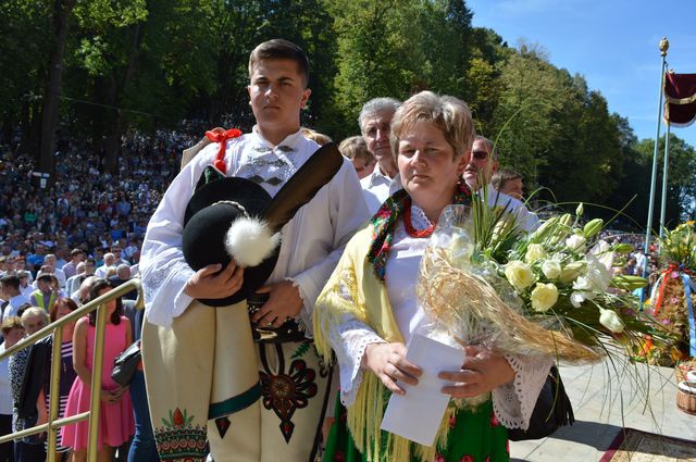 Rodziny przybyły do Kalwarii