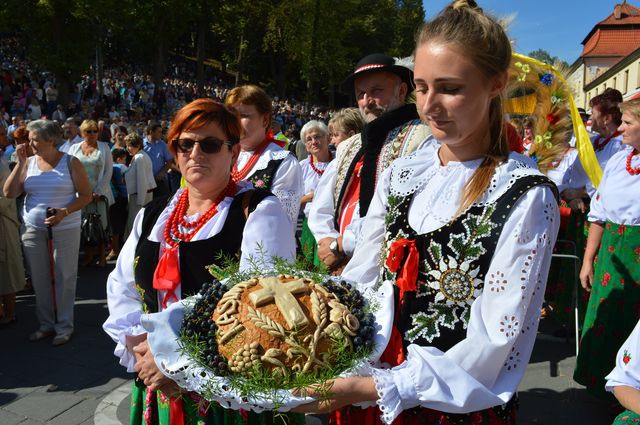 Rodziny przybyły do Kalwarii