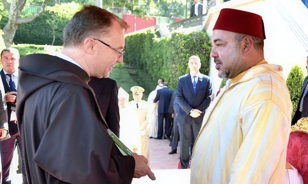 Polski franciszkanin u króla Maroka