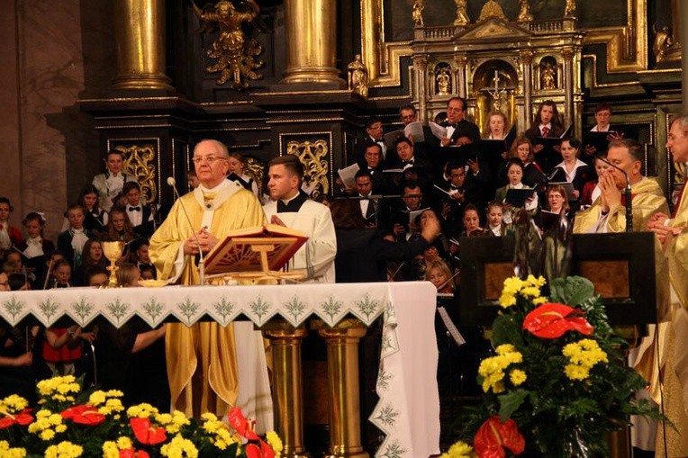 Po uroczystej Mszy św. odbył się koncert "In Te Domine Speravi"