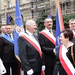 Marsz Akcji Katolickiej z pl. Matejki na Rynek Główny