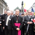 Marsz Akcji Katolickiej z pl. Matejki na Rynek Główny