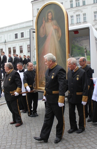 Obraz Jezusa Miłosiernego już przyjechał do Cieszyna! - cz. 1