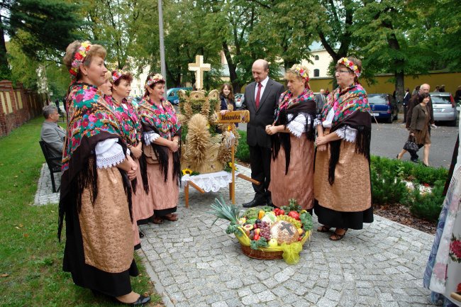 Dożynki diecezjalne w Rudach