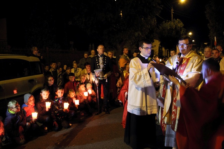 Symbole ŚDM w środku Polski