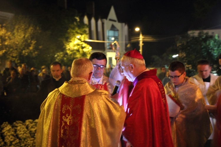 Symbole ŚDM w środku Polski