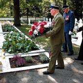 Uroczystości na Cmentarzu Wojennym