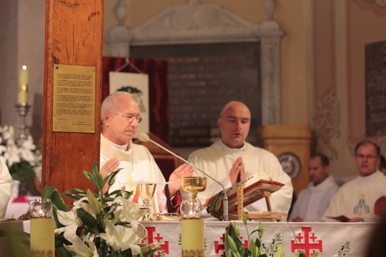 Symbole ŚDM w Żychlinie